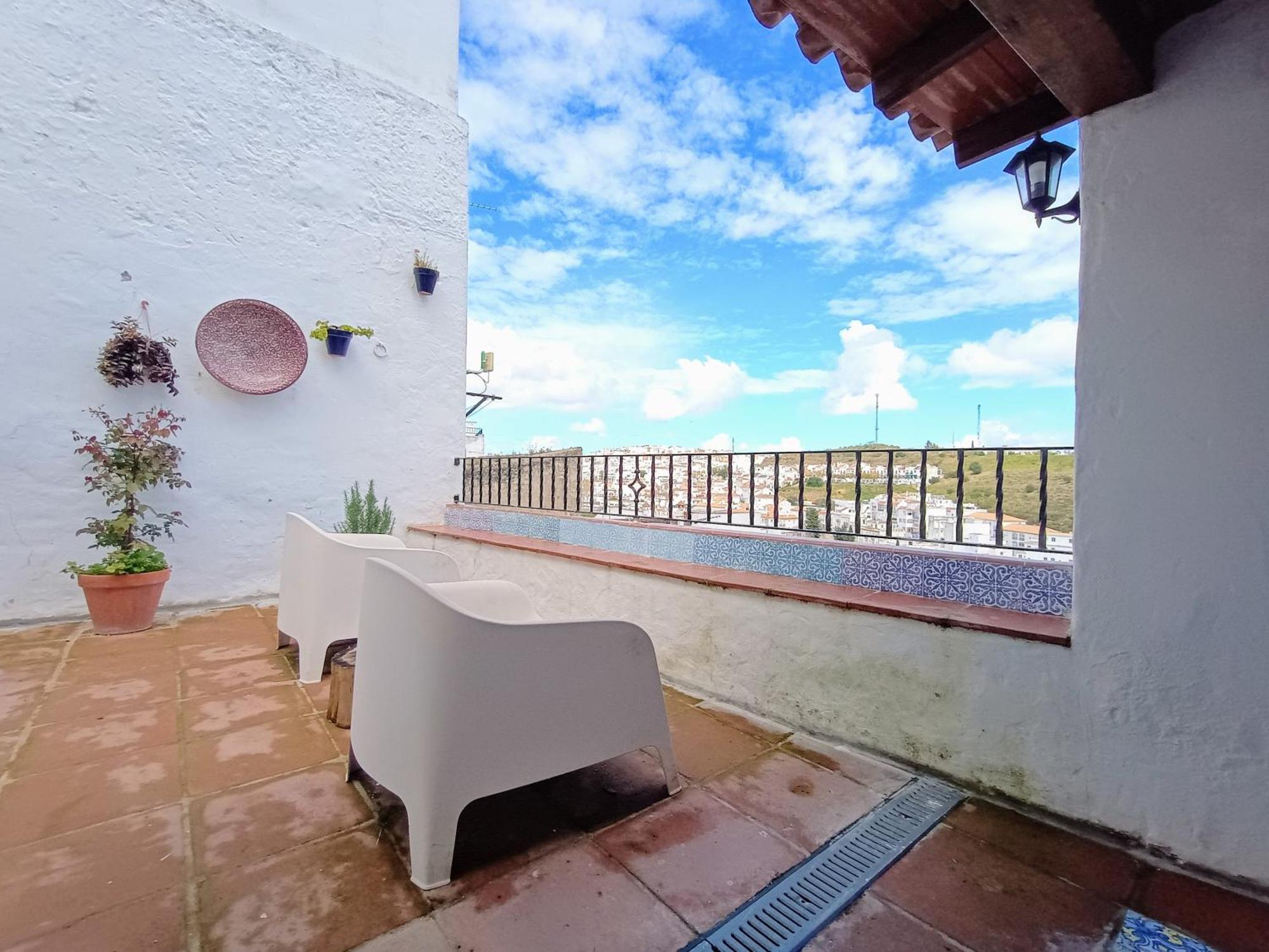 Casa Jaruf Centro Historico Parking Gratuito Patio Petfriendly Apartment Arcos de la Frontera Luaran gambar